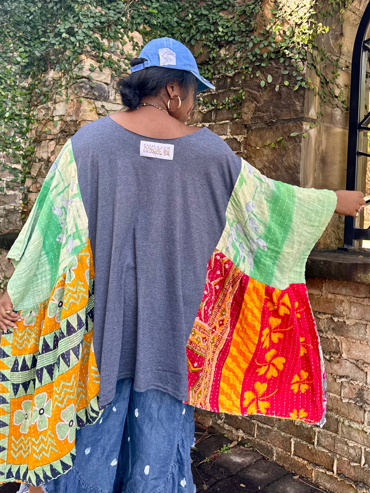 3XL-6XL Tribe Called Quest Kaftan Poncho