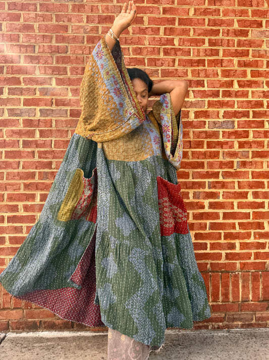 1XL-3XL Kantha Maxi Tee