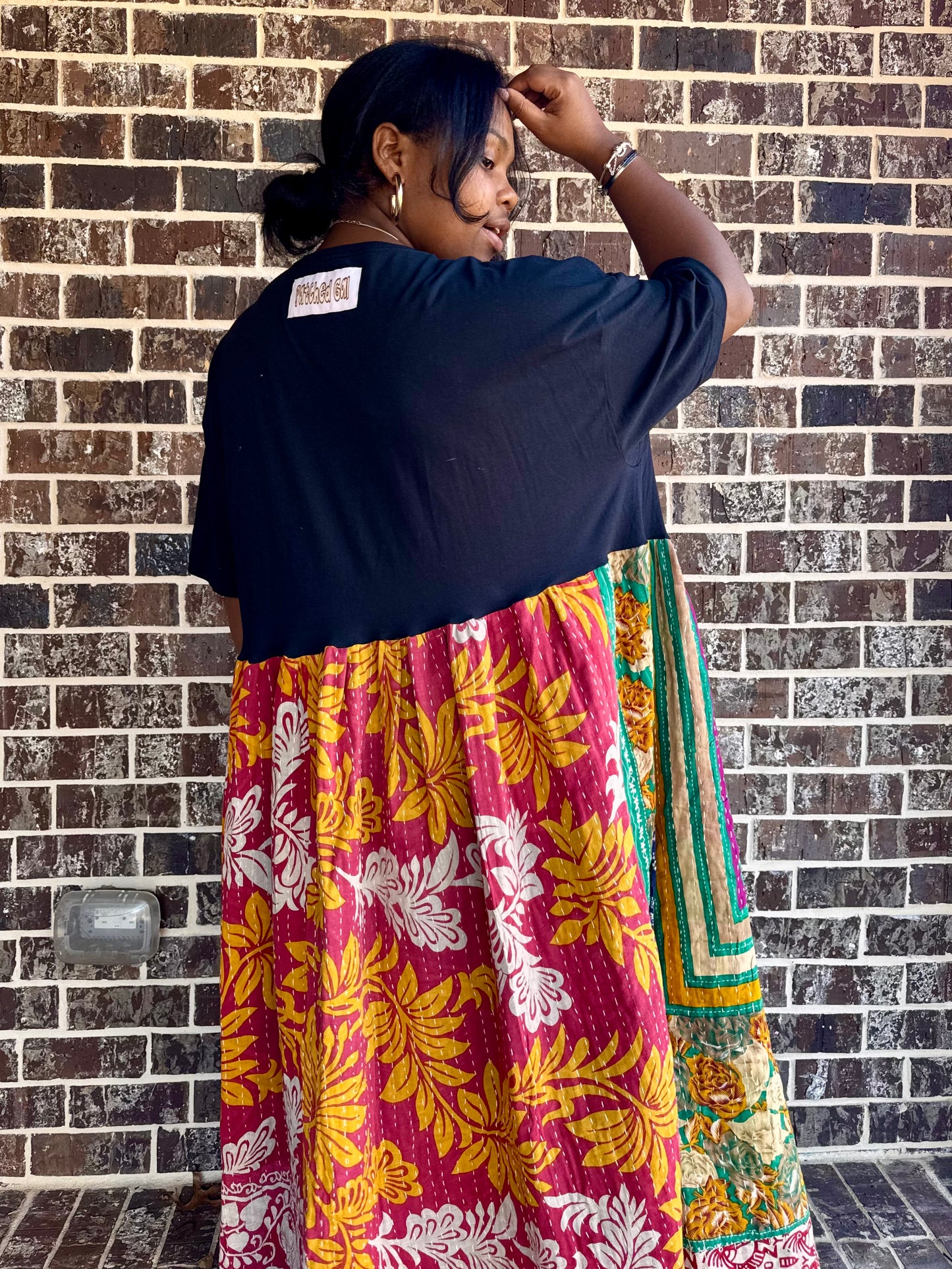 Extra Large-3XL Outkast Kantha Maxi Tee