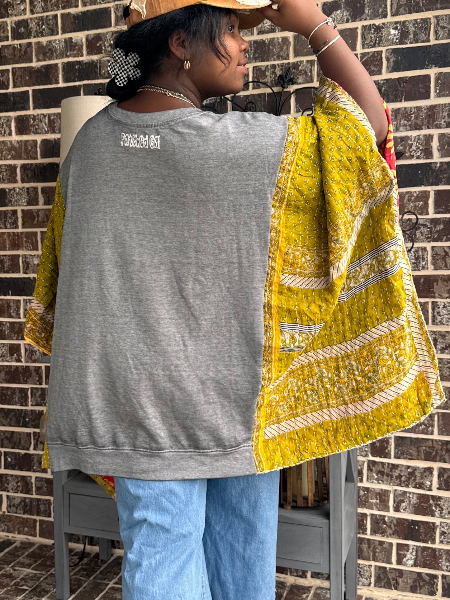 Large-4XL Chris Stapleton Kaftan Poncho