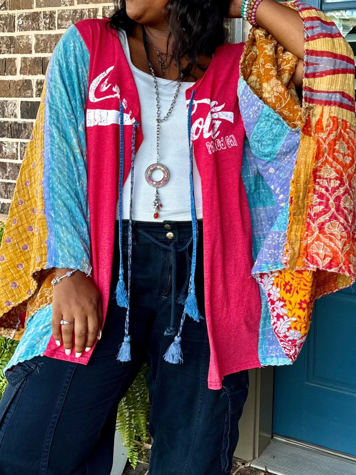 Large- 4XL Cola Kimono