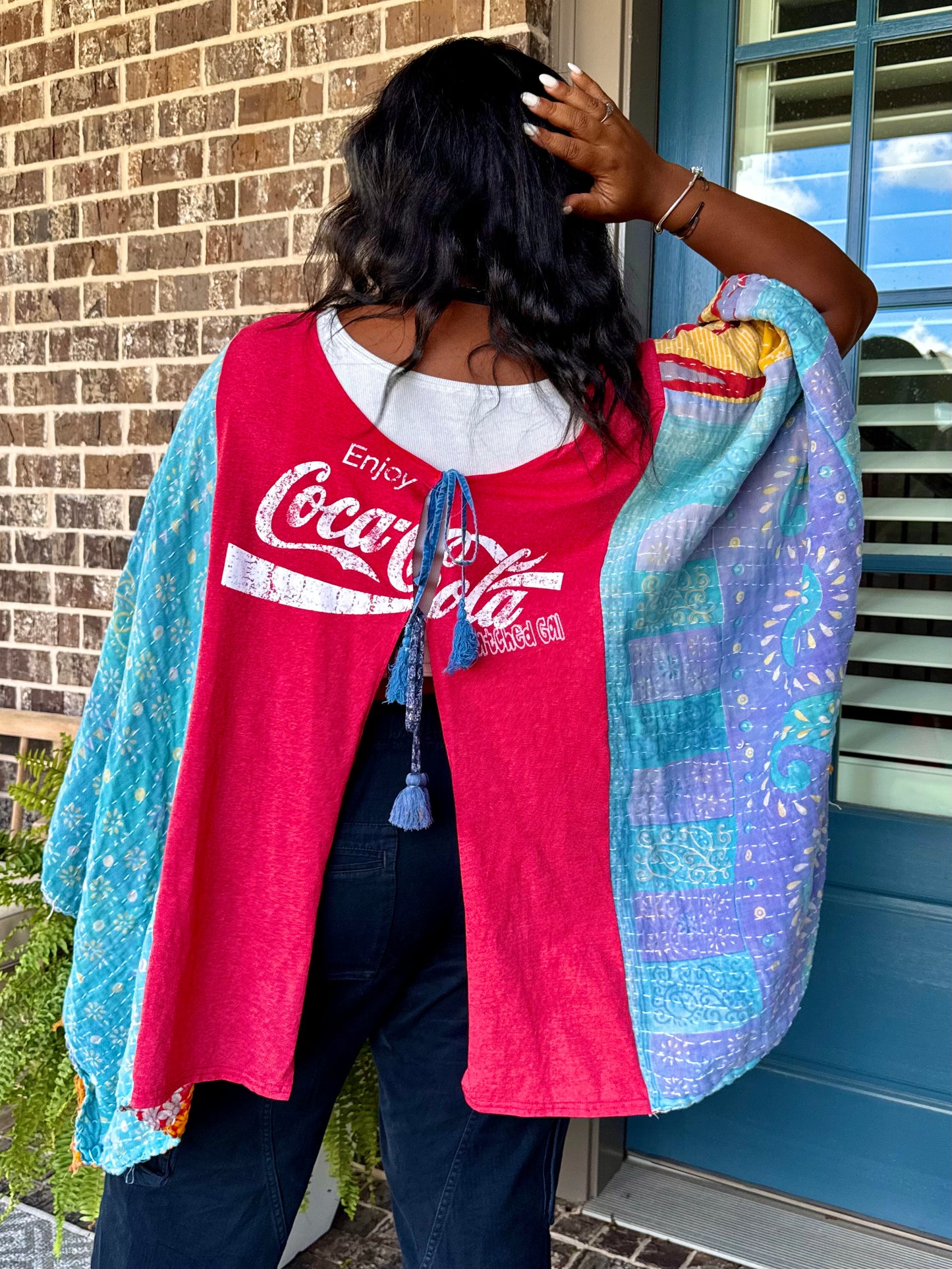 Large- 4XL Cola Kimono