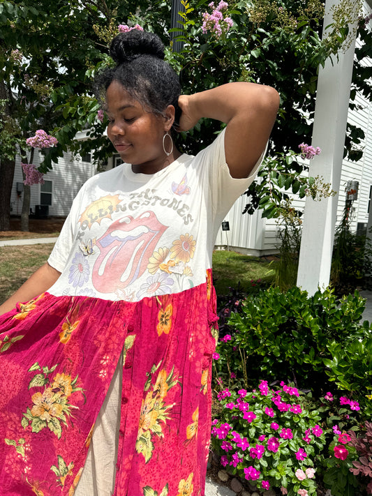 Extra Small- Large Rolling Stones Maxi Tee