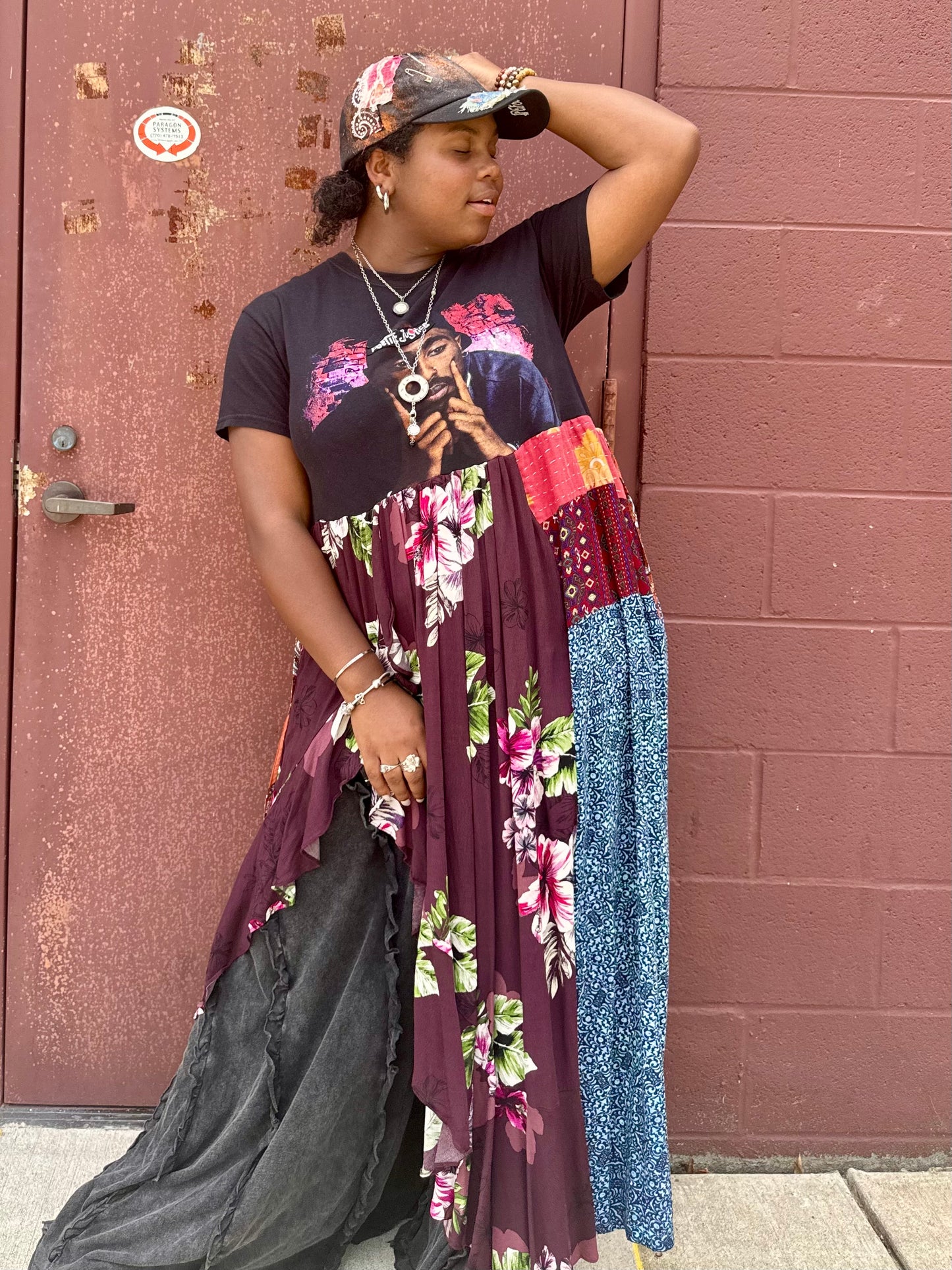 XXS-Medium Poetic Justice Maxi Tee