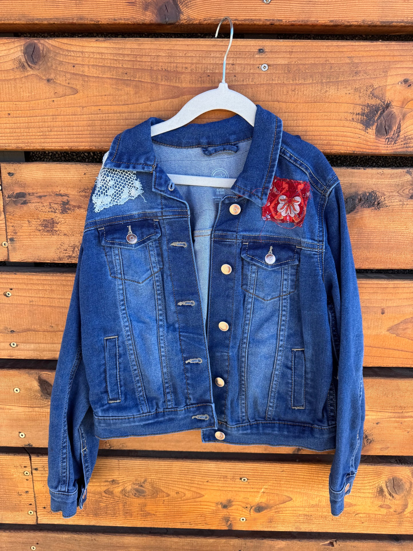 6 Years Kids Braves Denim Jacket