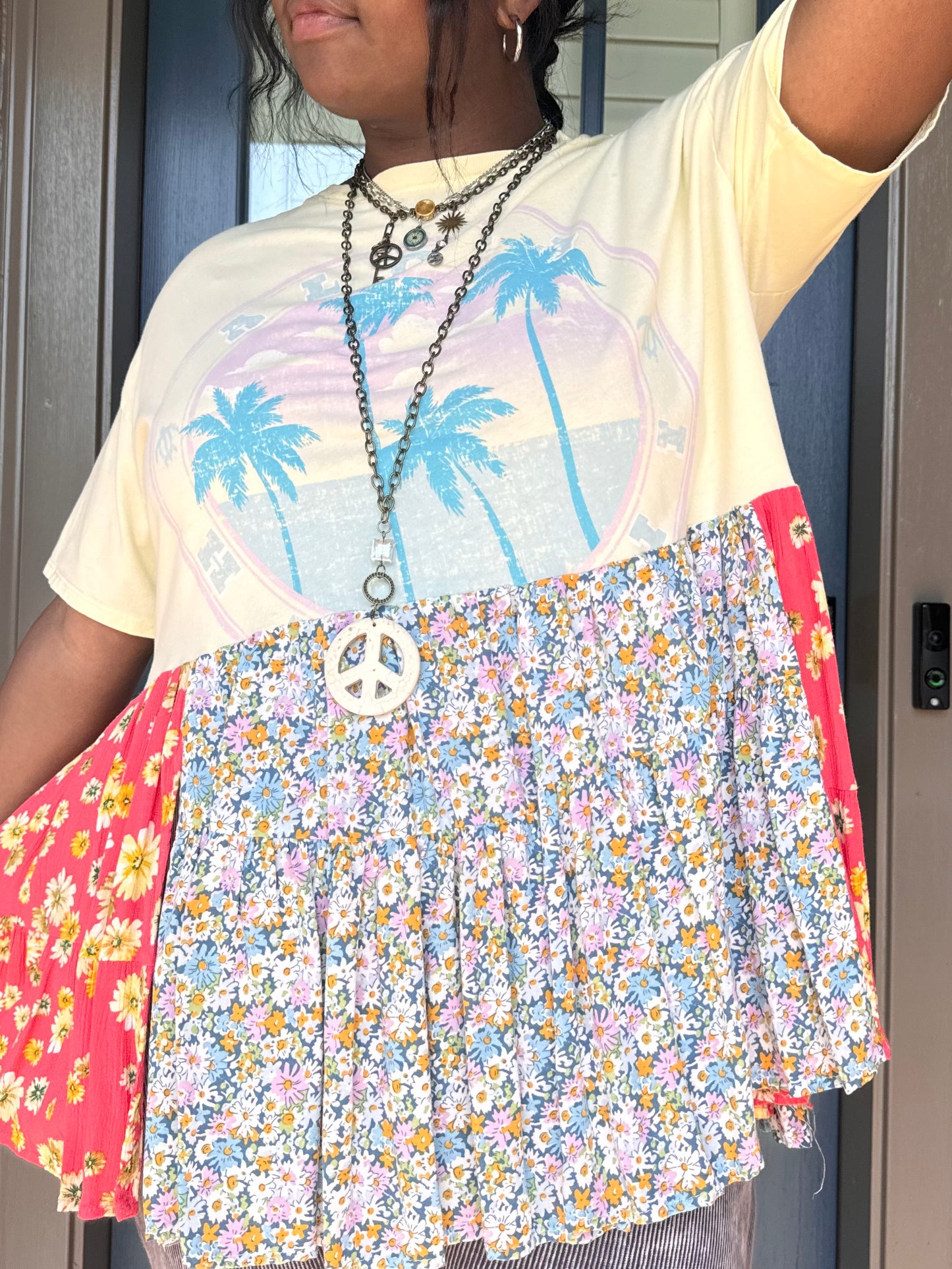 Small-2XL Aloha Midi Tee