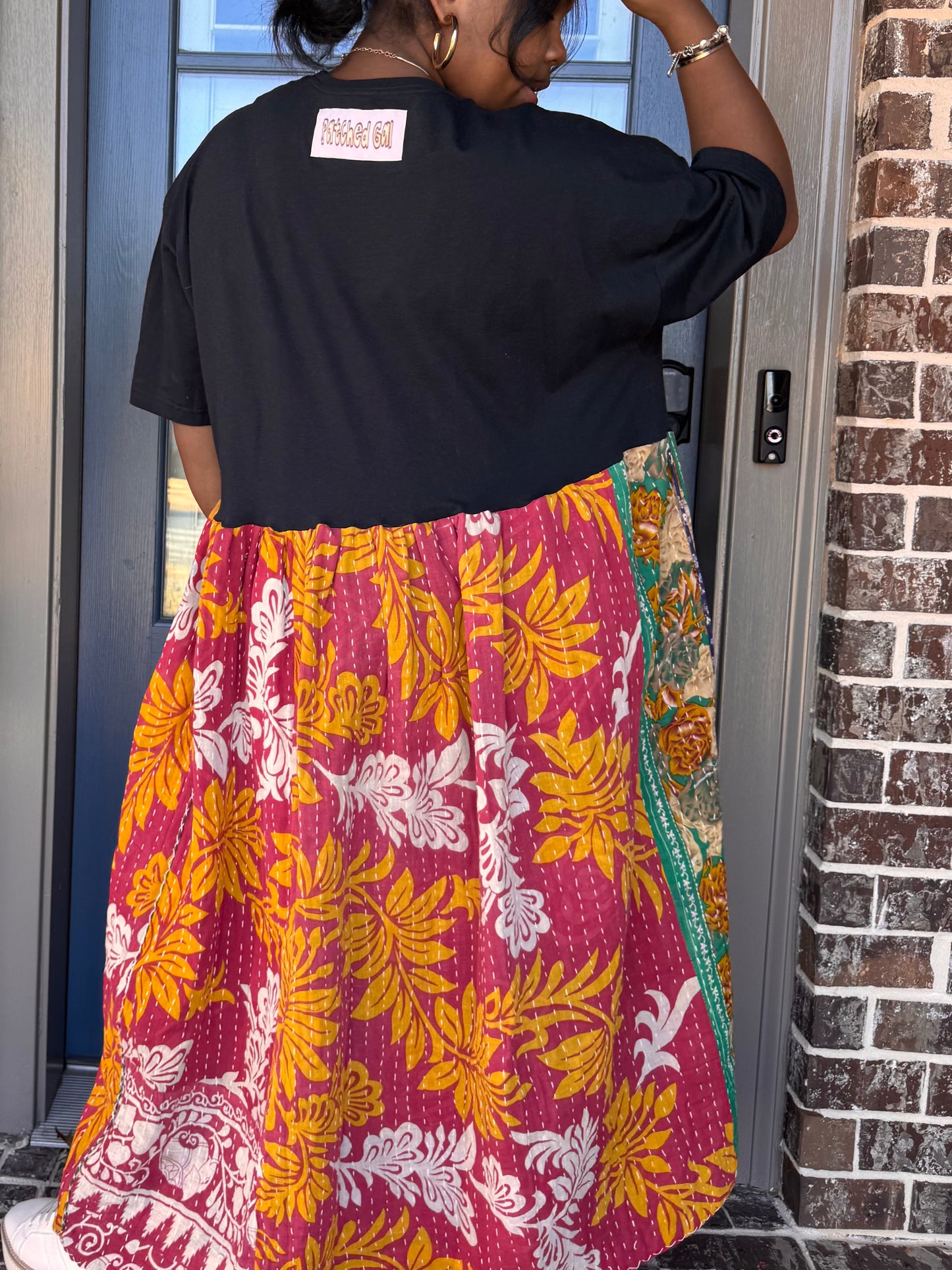 Extra Large-3XL Outkast Kantha Maxi Tee