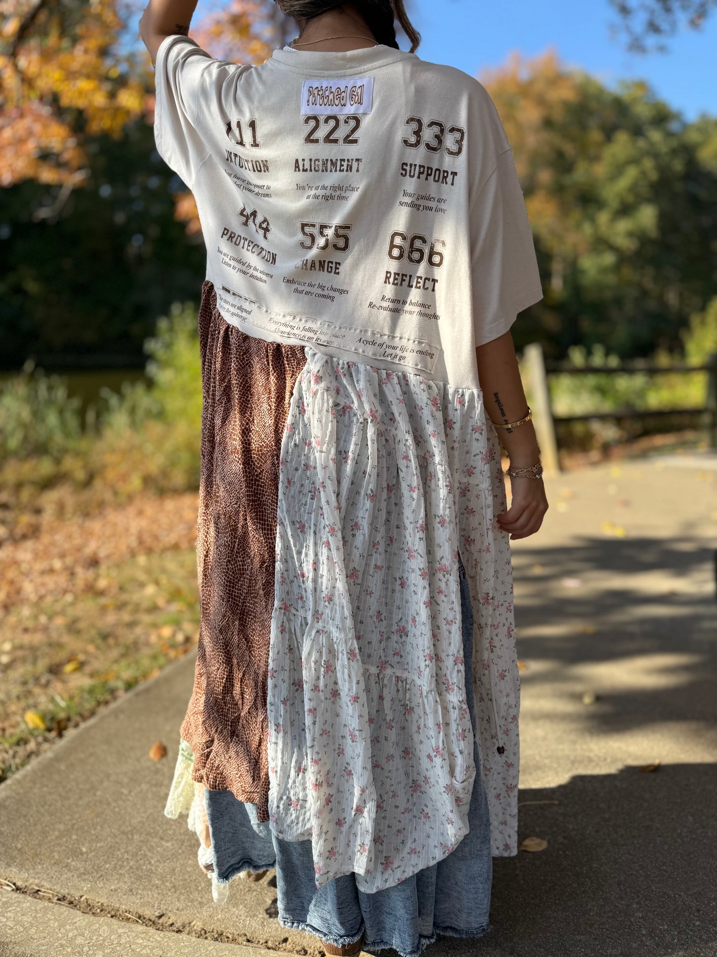 XS-2XL Manifest Your Destiny Maxi Duster