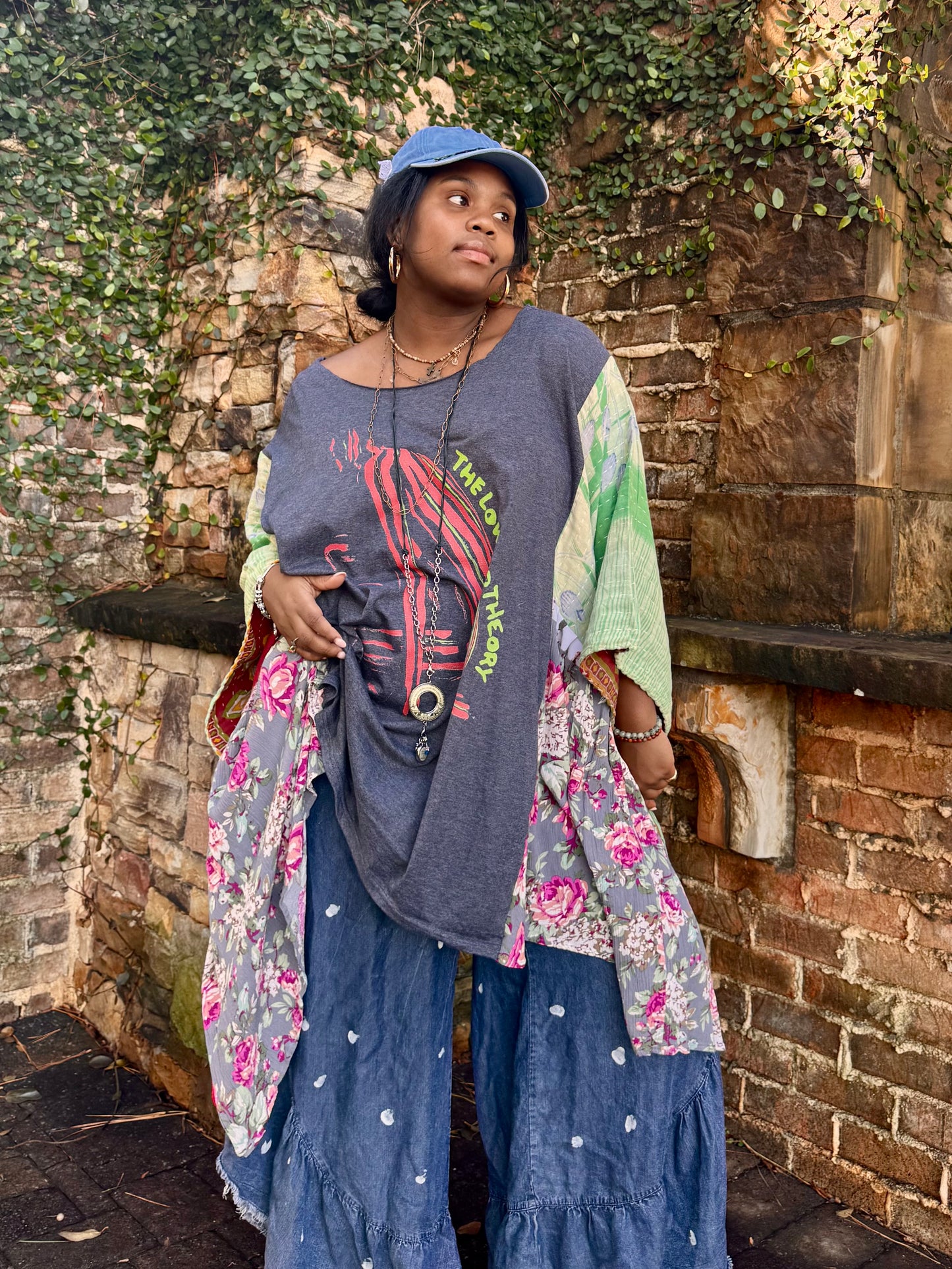 3XL-6XL Tribe Called Quest Kaftan Poncho