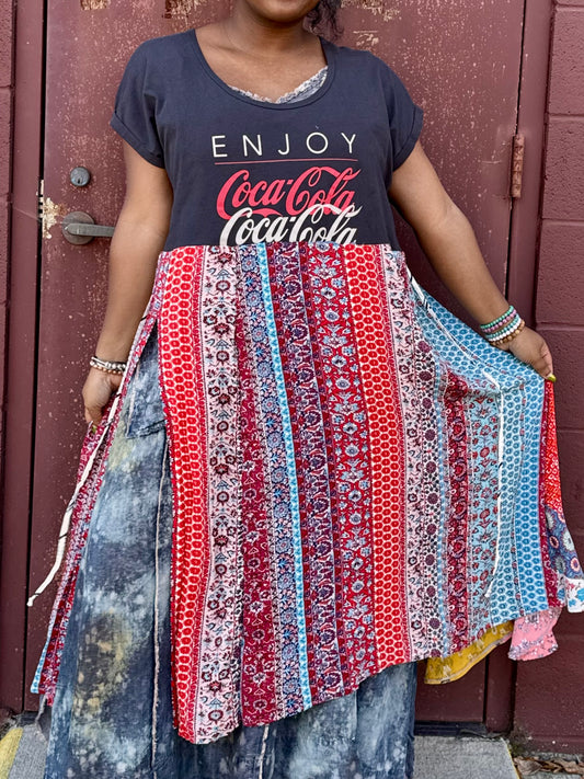 Medium-Extra Large Coca Cola Maxi Tee