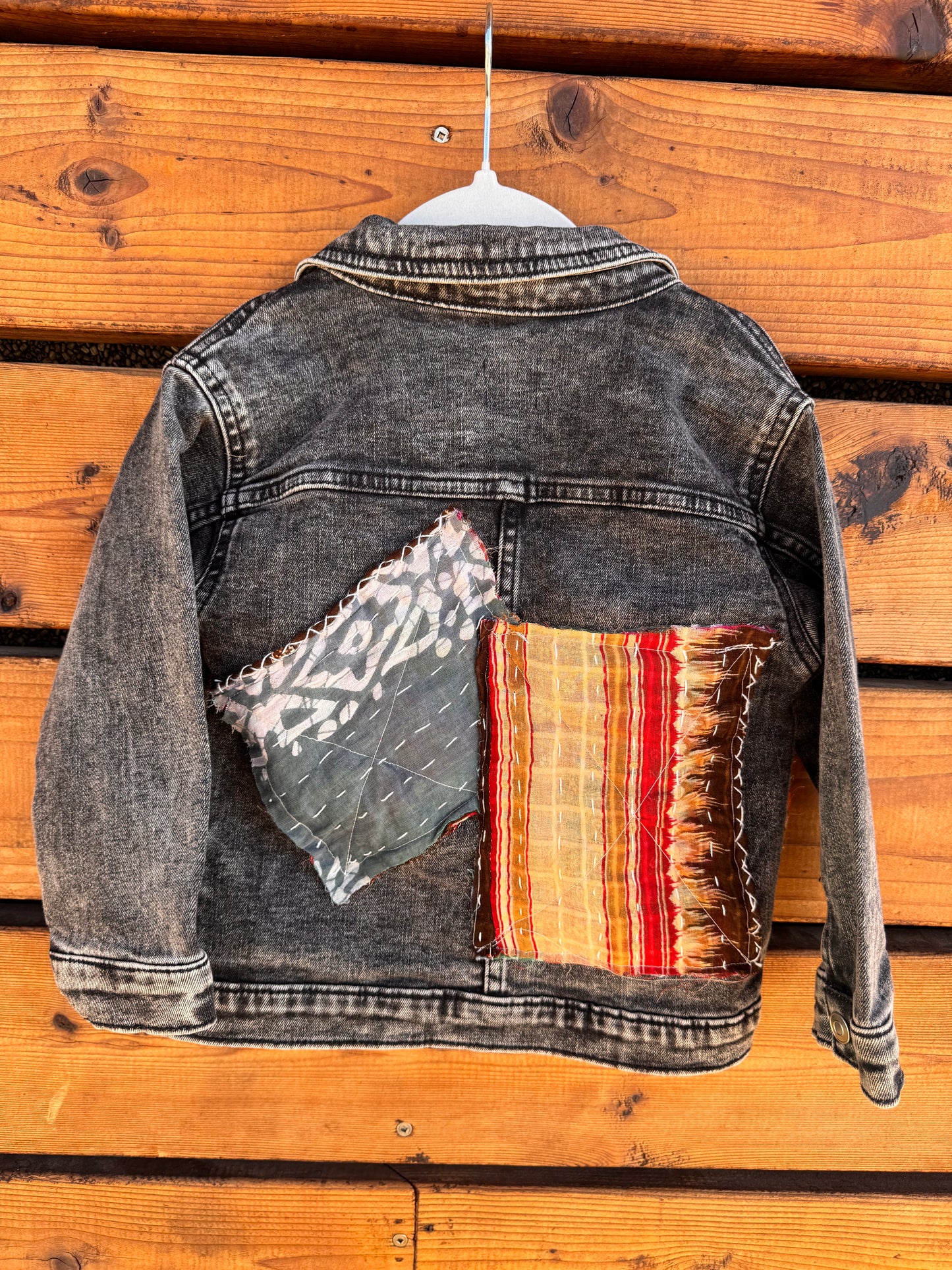 3T Kids Patchwork Denim Jacket