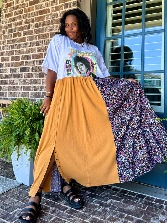 1XL-3XL Jimi Hendrix Maxi Tee