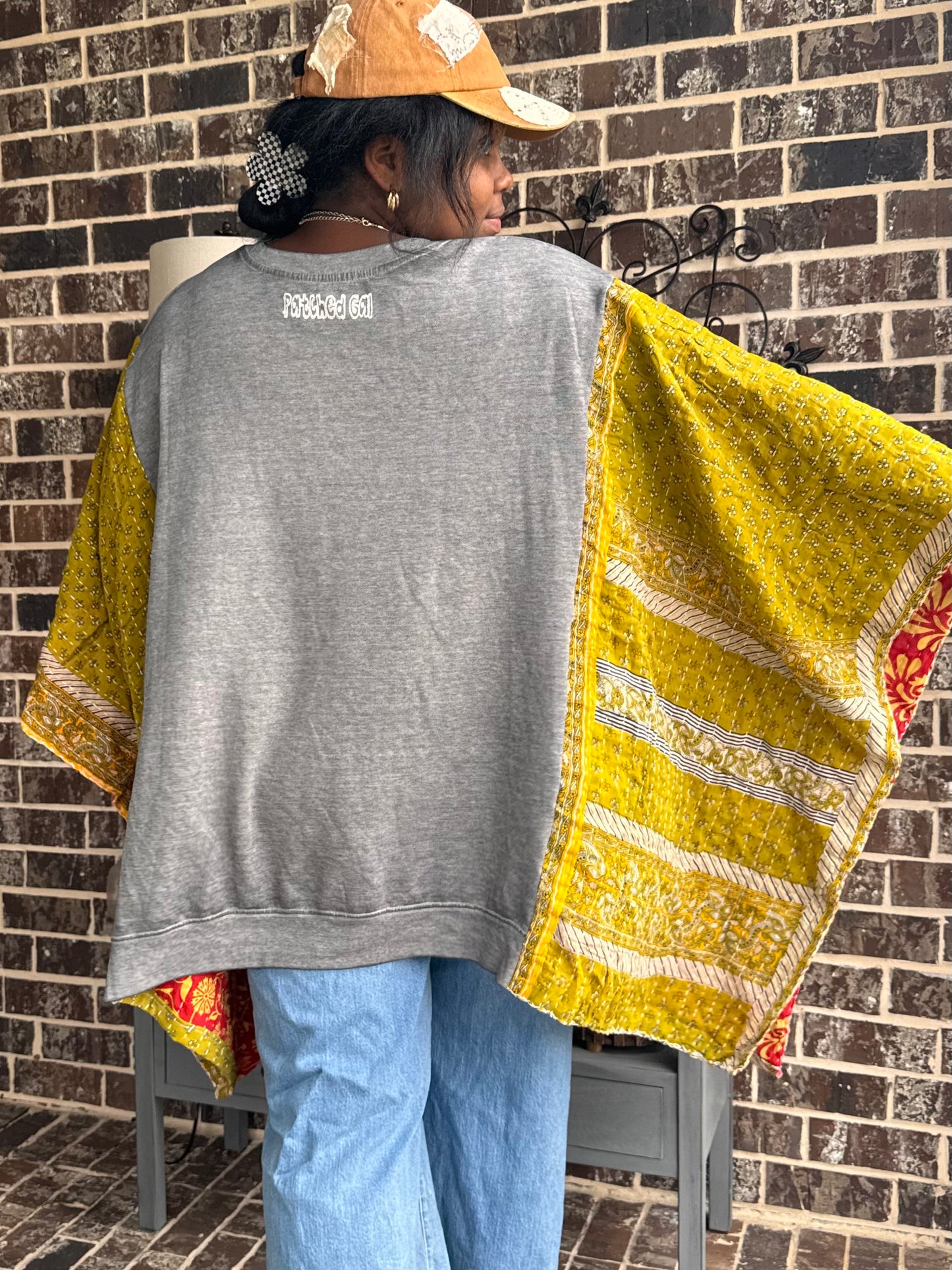 Large-4XL Chris Stapleton Kaftan Poncho