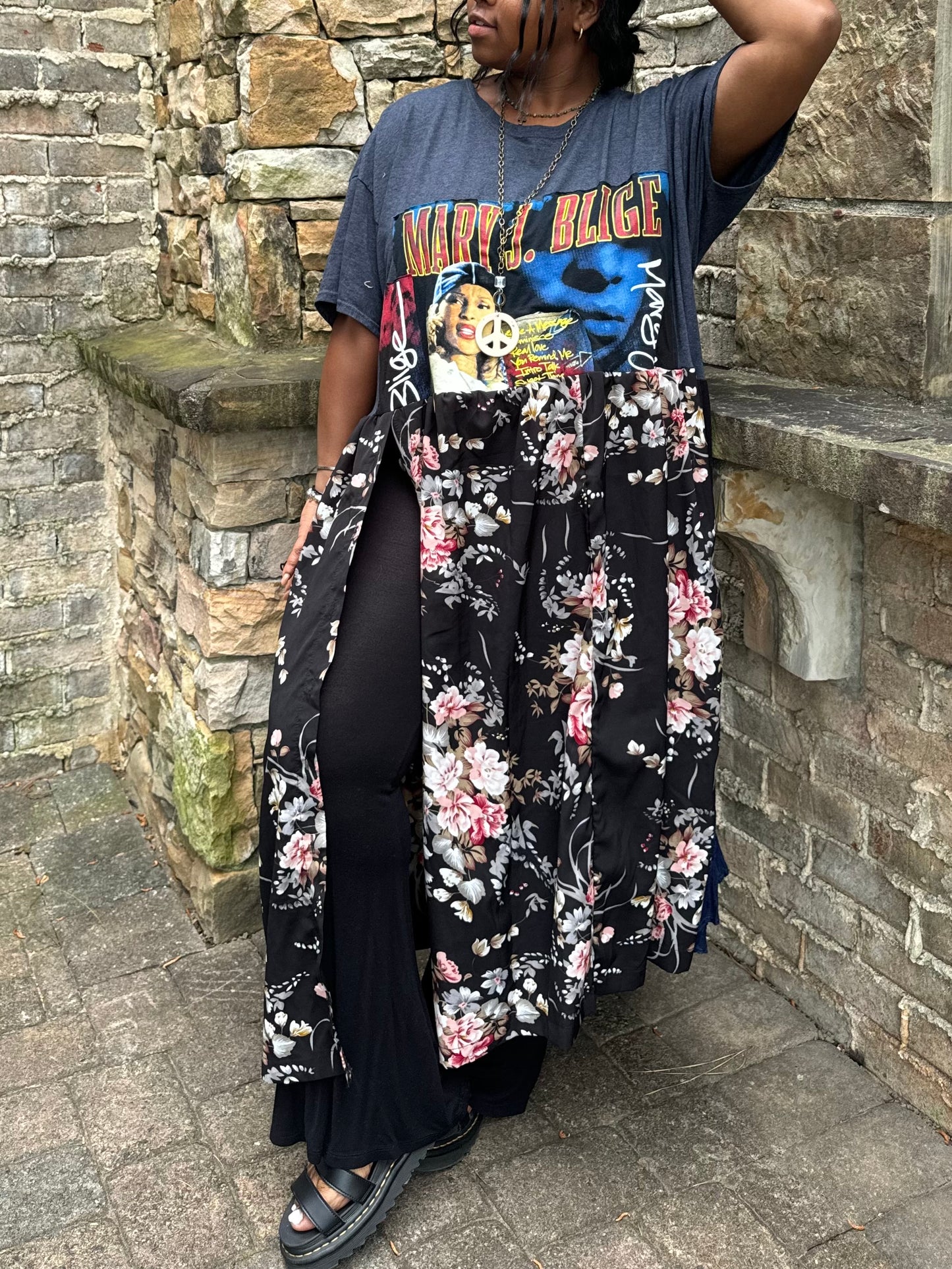 Extra Large-3XL Mary J. Blije Maxi Tee