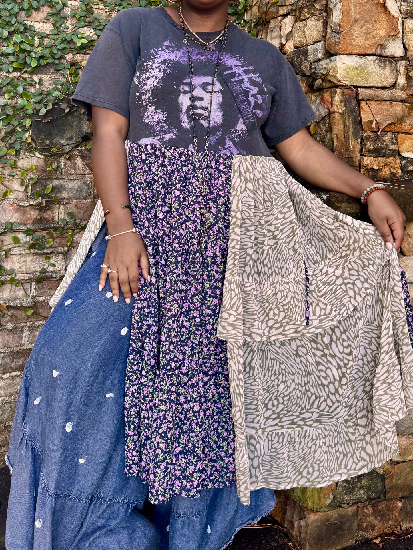 XXS-Medium Jimi Hendrix Maxi Tee