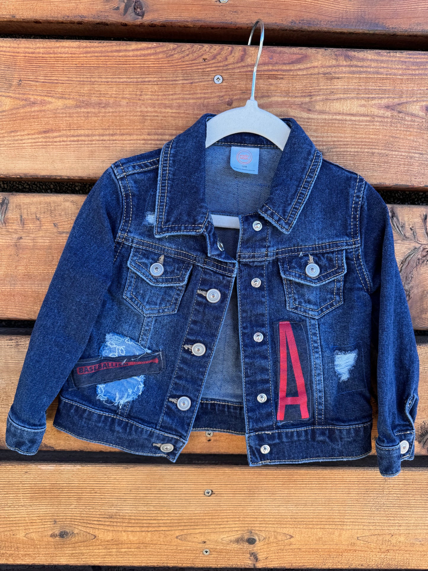 18 Months Kids Braves Denim Jacket