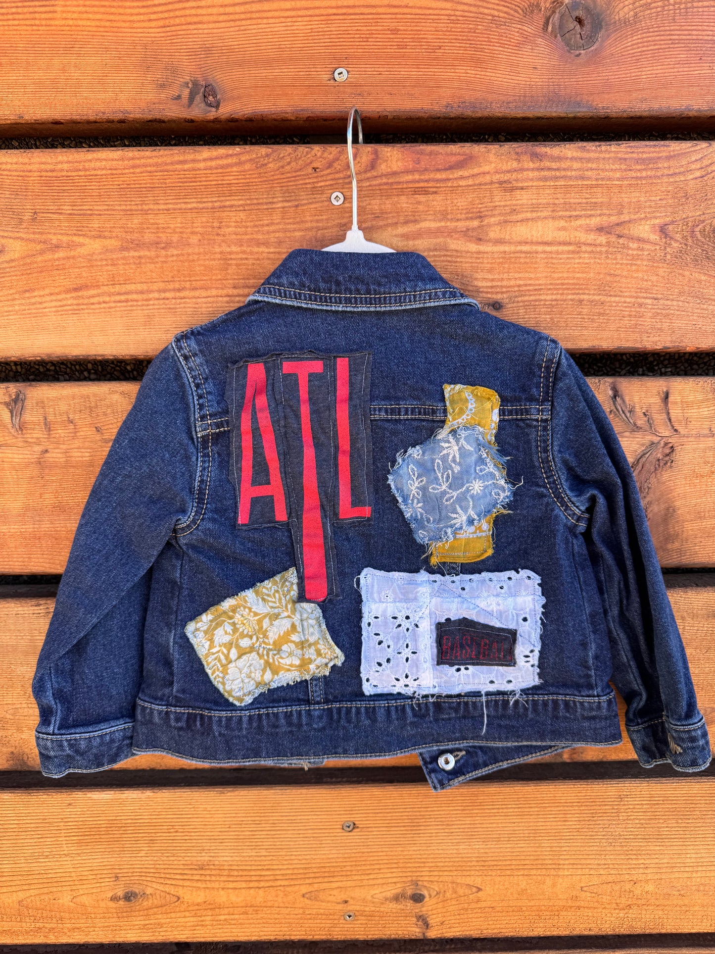 18 Months Kids Braves Denim Jacket