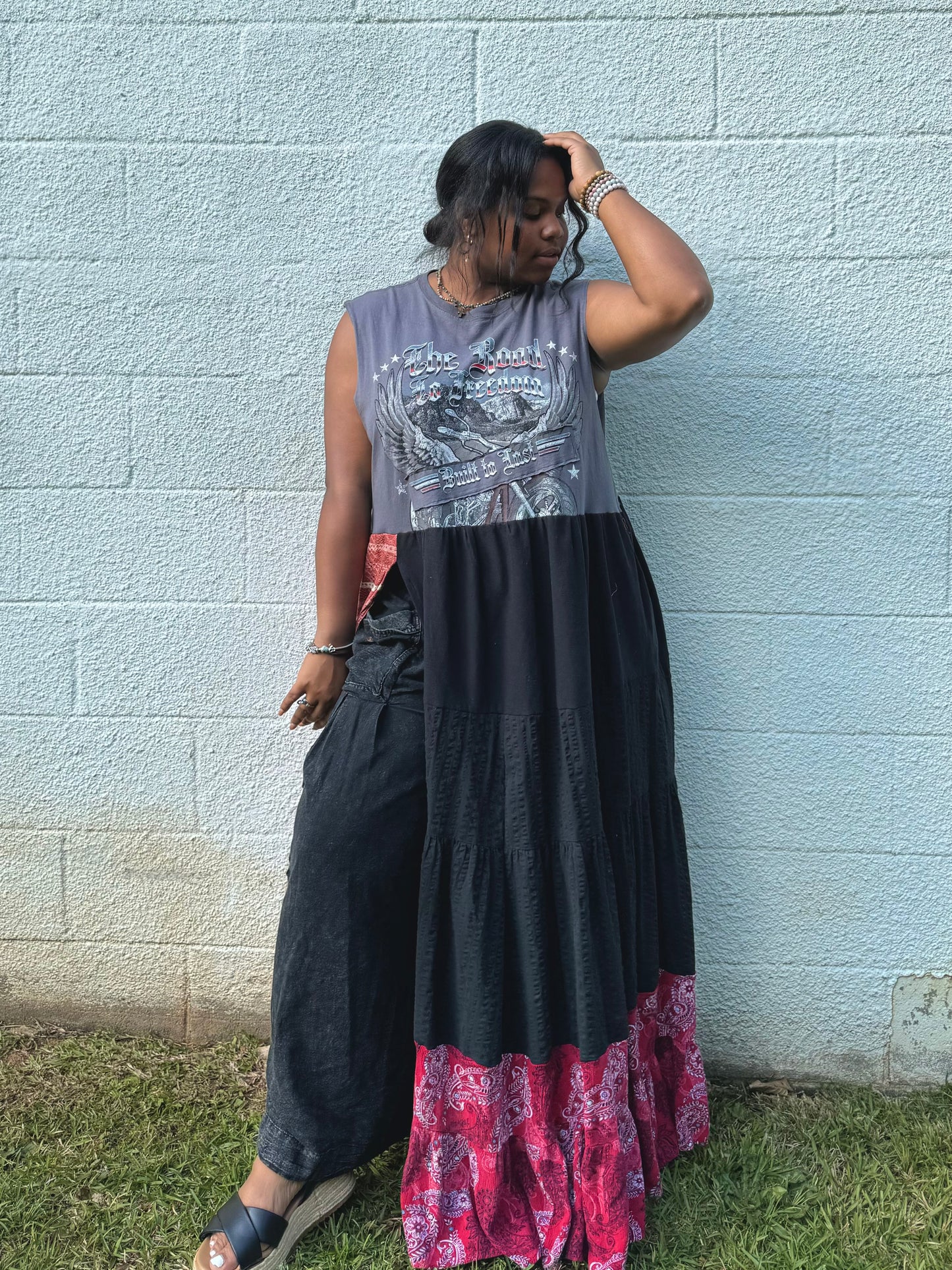 Extra Small- Extra Large Road To Freedom Maxi Tee