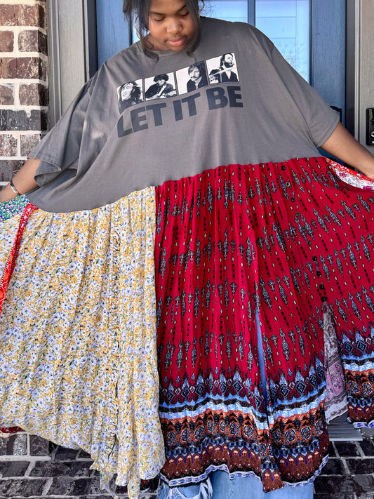 4XL-6XL Let It Be Maxi Tee