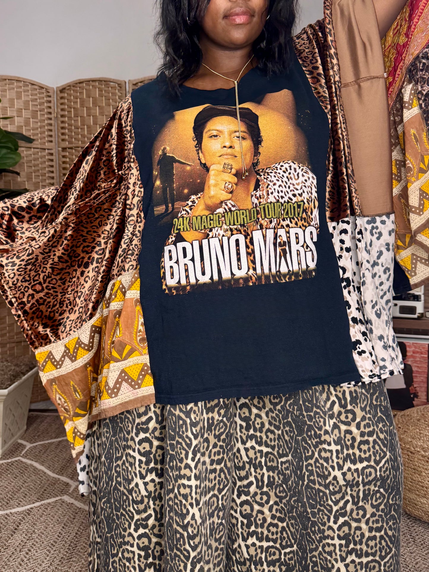 Small-4XL Bruno Mars Poncho