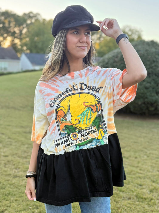 Small-Extra Large Grateful Dead Midi Tee