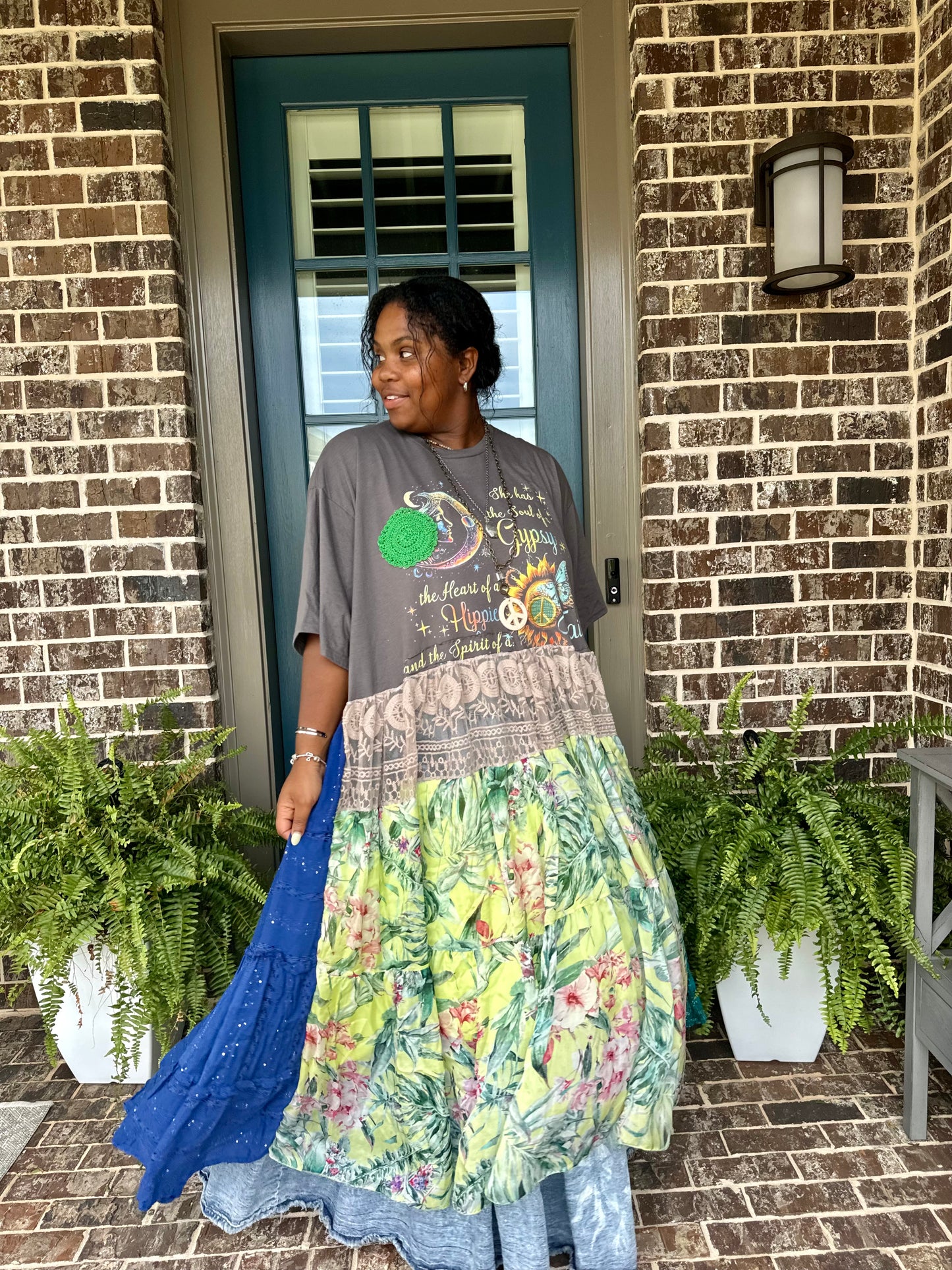 3XL-5XL Soul Of A Gypsy Maxi Tee