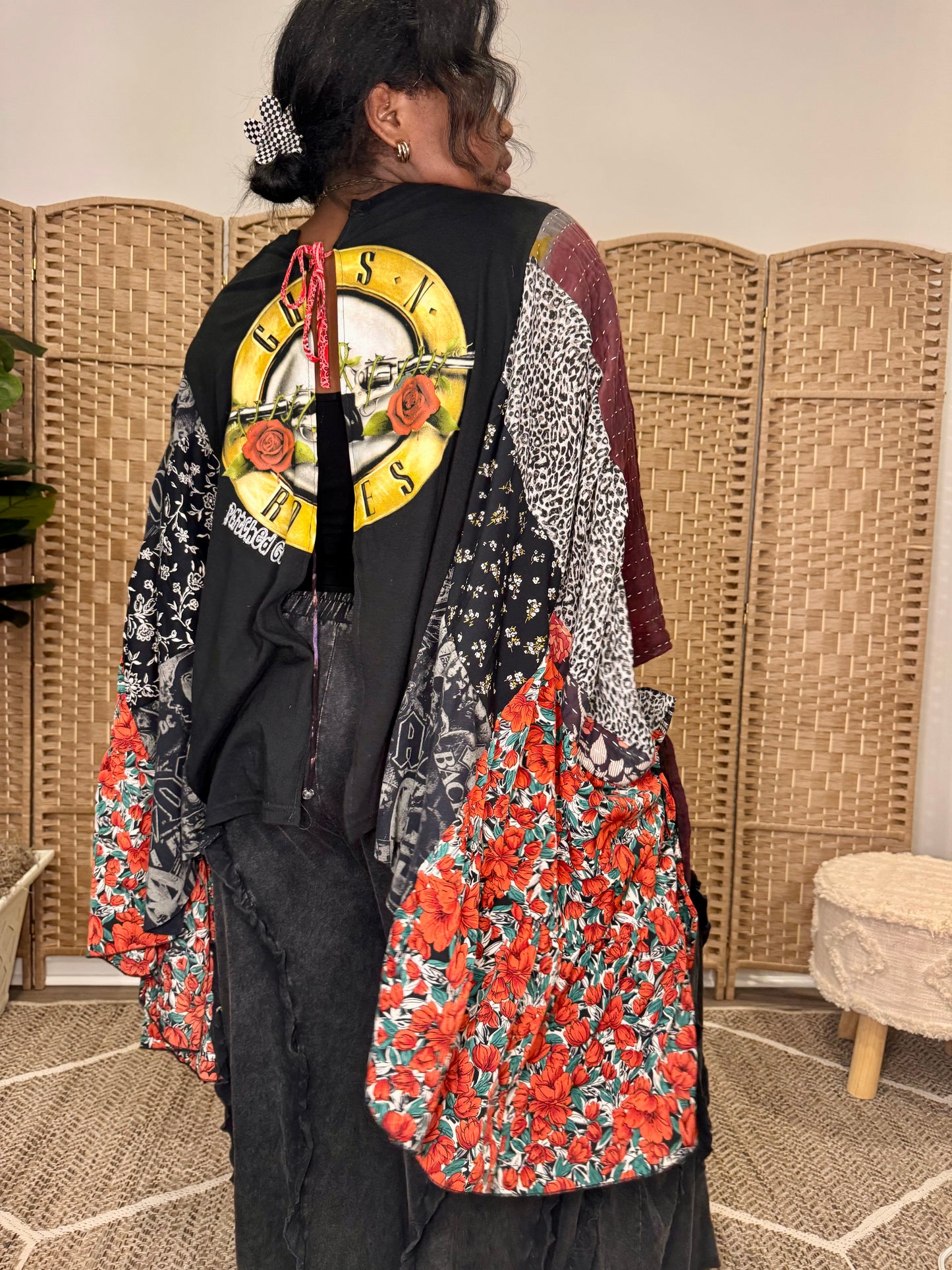 Small-5XL Guns N Roses Kimono