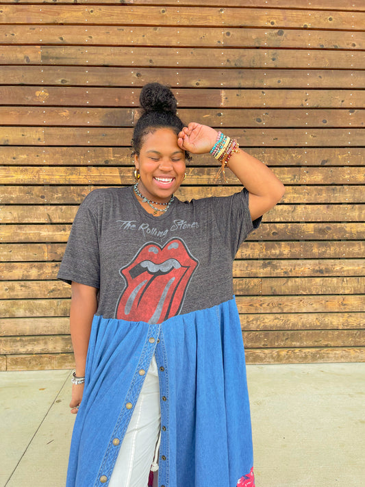 Medium- 2XL Rolling Stones Maxi Tee